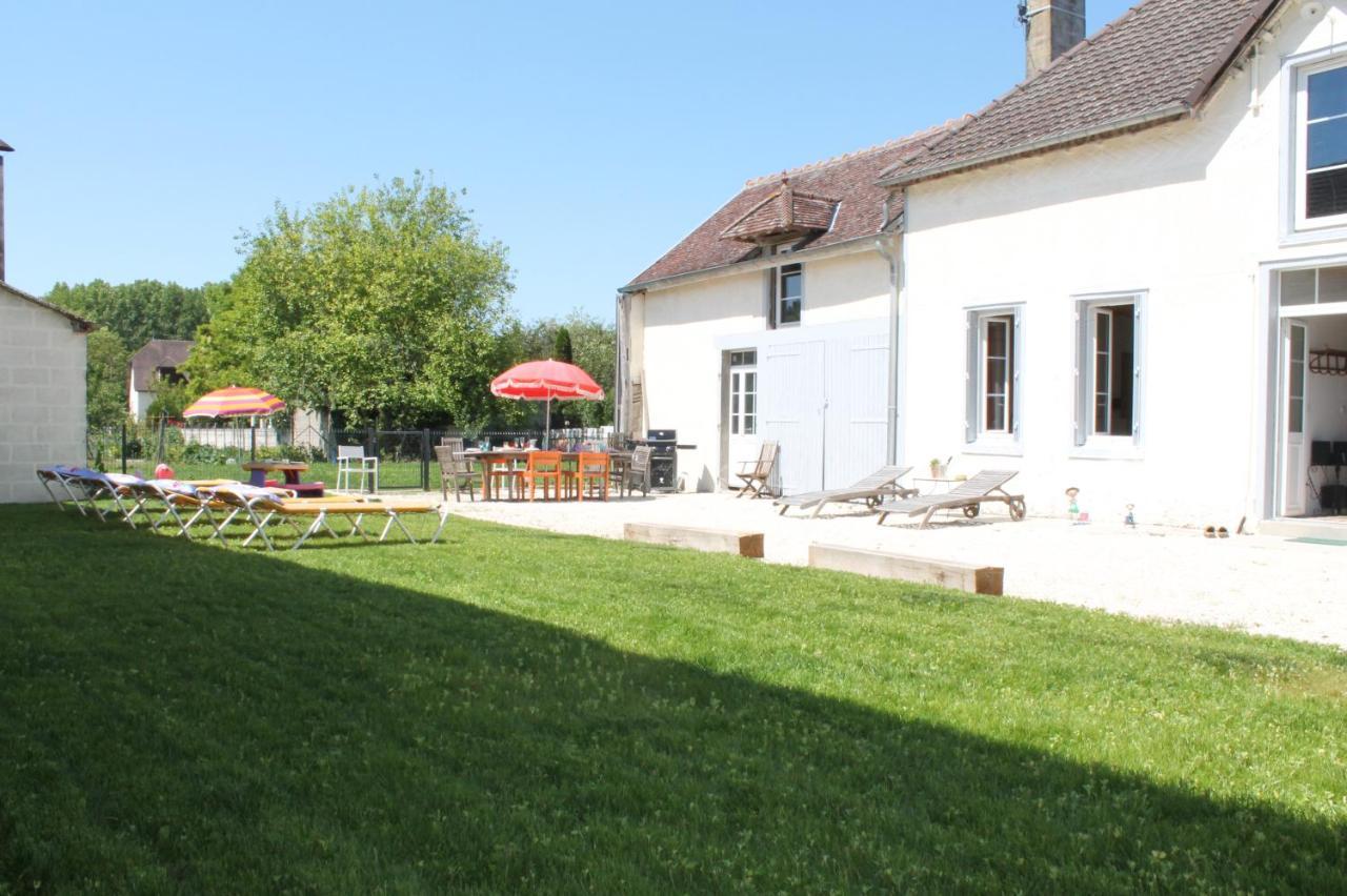 La Ferme De Mon Enfance Villechétif Exterior foto